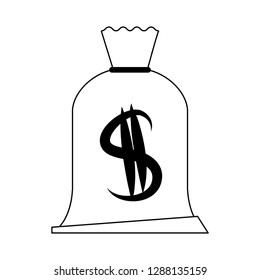 Sack bag symbol