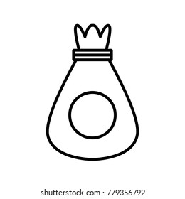Sack bag symbol