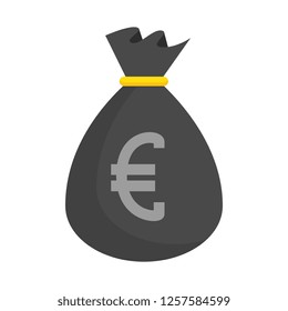 sack with euro coins