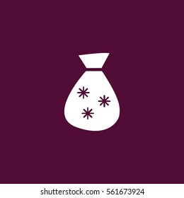 sack icon christmas.