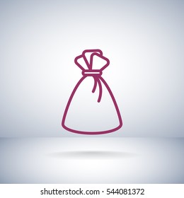  Sack icon Flat.