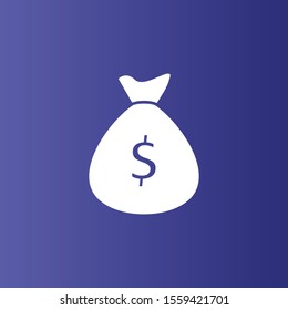 sack icon isolated on background
