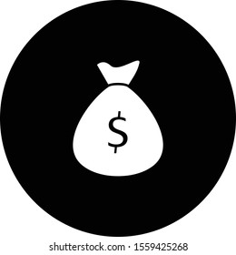 sack icon isolated on background
