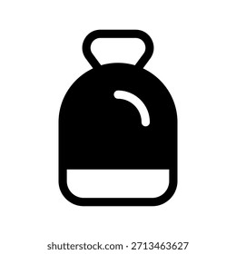 Ilustração de design de símbolo de vetor de ícone de saco