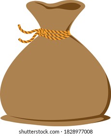 Sack der Geld-Vektorgrafik.