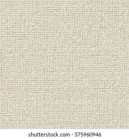 Sack texture background. Floor carpet. Monochrome. Abstract vector.