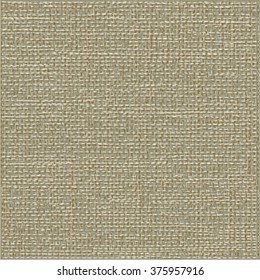 Sack texture. Fabric background. Abstract vector.