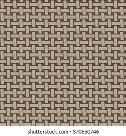 Sackcloth. Sacking linen texture. Simple seamless pattern. Vector illustration. Background texture for banner, card, poster, identity,web design.