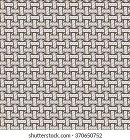 Sackcloth. Sacking linen texture. Simple seamless pattern. Vector illustration. Background texture for banner, card, poster, identity,web design.