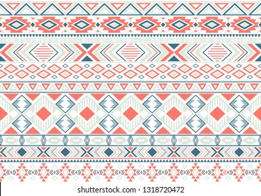 Sacral tribal ethnic motifs geometric vector background. Unusual geometric shapes sprites tribal motifs clothing fabric textile print traditional design with triangles