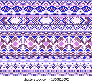 Sacral tribal ethnic motifs geometric seamless background. Cool geometric shapes sprites tribal motifs clothing fabric textile print traditional design with triangles