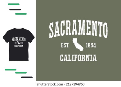 Sacramento lover t shirt design
