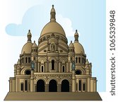 sacre coeur vector