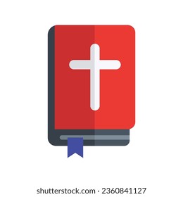 Sacred Bible Book Flat Icon