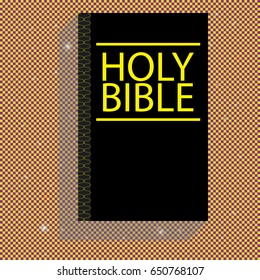 Sacred book, the Bible.