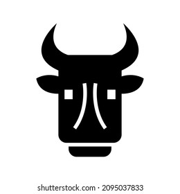 sacred cow icon or logo isolated sign symbol vector illustration - high quality black style vector icons
