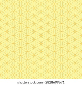 Sacred Flower of Life Seamless Pattern