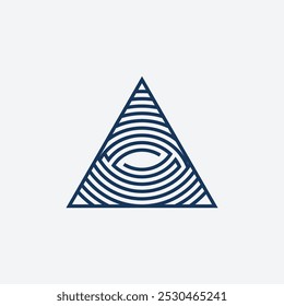 Sacred Geometric Logo Vector Illustration