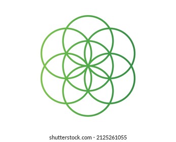 Sacred Geometric Pattern Seed of Life