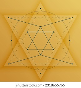 sacred geometry abstract background for your spiritual practice vector