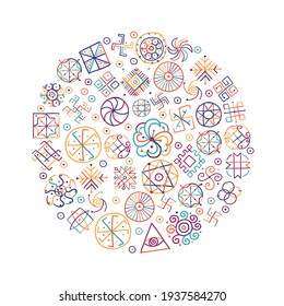 Geometría sagrada, marco de arte. Alquimia, religión, filosofía, espiritualidad. Esbozo dibujado a mano para su diseño