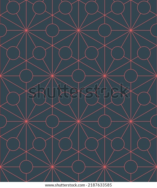 Sacred Geometry Complicated Structure\
Outline Seamless Pattern Vector Abstract Background. Conceptual\
Complexity Linear Structure Repetitive Wallpaper. Line Art Graphic\
Endless Futuristic\
Illustration