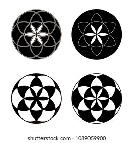 Sacred geometry - the grain of life