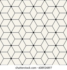 sacred geometry grid graphic deco hexagon pattern