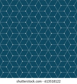 sacred geometry grid graphic deco hexagon pattern