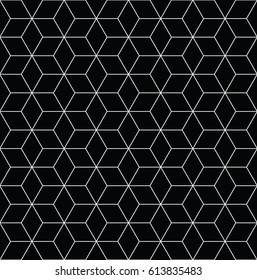 sacred geometry grid graphic deco hexagon pattern