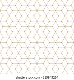 sacred geometry grid graphic deco hexagon pattern