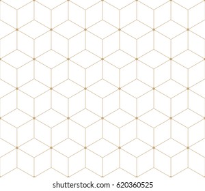 Sacred Geometry Grid Graphic Deco Hexagon Pattern