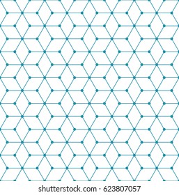 sacred geometry grid graphic deco hexagon pattern