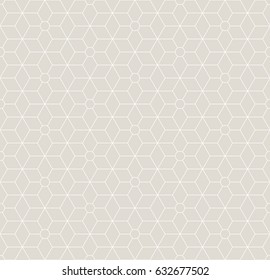 Sacred Geometry Grid Graphic Deco Hexagon Pattern