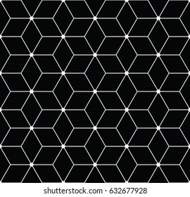 sacred geometry grid graphic deco hexagon pattern