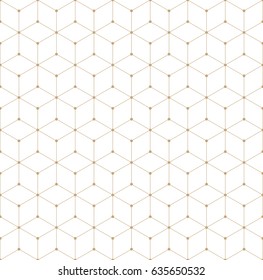 sacred geometry grid graphic deco hexagon pattern