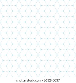 sacred geometry grid graphic deco hexagon dashed pattern