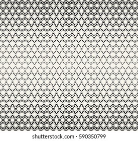 sacred geometry halftone triangle graphic pattern print