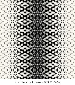 sacred geometry halftone triangle graphic pattern print