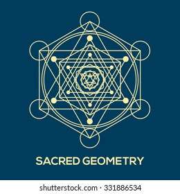 Sacred geometry. Hipster symbols and elements. Abstract Geometric Patterns with Hipster Style. Geometric shapes, triangles, line design.