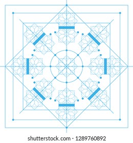 Sacred Geometry Mandala Design
