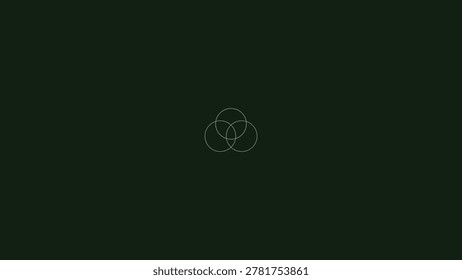 Sacred Geometry - Mathematical spiritual patterns with intricate overlapping circles on a dark background