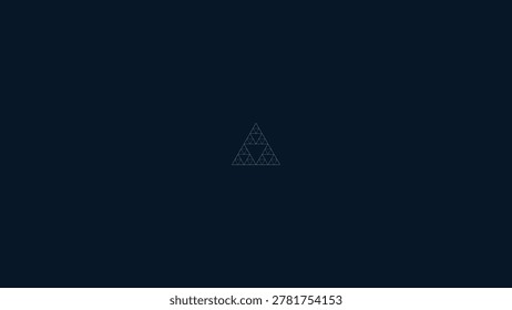 Sacred Geometry - Mathematical spiritual patterns, intricate fractal design on dark background, symbolic art with deep meaning