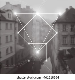 Sacred geometry. Mathematics, nature, and spirituality in nature. The formula of nature. There is no beginning and no end of the Universe, and no beginning and no end of the Life and the Bliss.