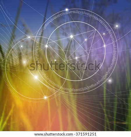 Similar – Image, Stock Photo blue hour Nature Plant Air