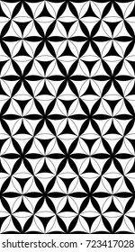 Sacred geometry pattern flower of life