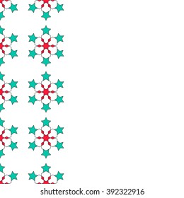 Sacred geometry pattern in vector. Arabic pattern background