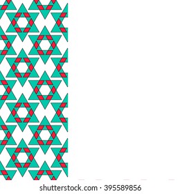 Sacred geometry pattern in vector. Arabic pattern background. Perfect for cards, wedding invitations and wrapping paper