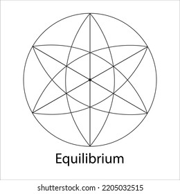 Sacred Geometry Shapes Math Equilibrium