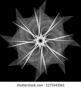 Sacred geometry signs. Set of symbols and elements. Alchemy, religion, philosophy
